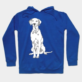 Cherry the Dalmation - Blue Hoodie